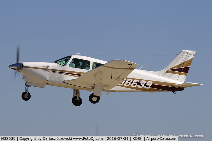 N38639, 1977 Piper PA-28R-201T Cherokee Arrow III C/N 28R-7703255, Piper PA-28R-201T Arrow III  C/N 28R-7703255, N38639
