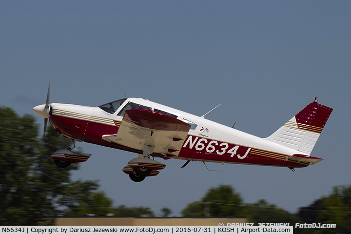N6634J, 1968 Piper PA-28-180 Cherokee C/N 28-5101, Piper PA-28-180 Cherokee  C/N 28-5101, N6634J