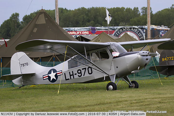 N1143V, 1947 Champion Aeronca 7BCM C/N 47970, Champion 7BCM (L-16A)  C/N 47970, N1143V