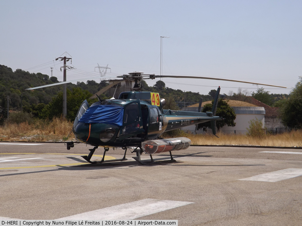D-HERI, Eurocopter AS-350B-2 Ecureuil Ecureuil C/N 2827, At CMA Pernes.