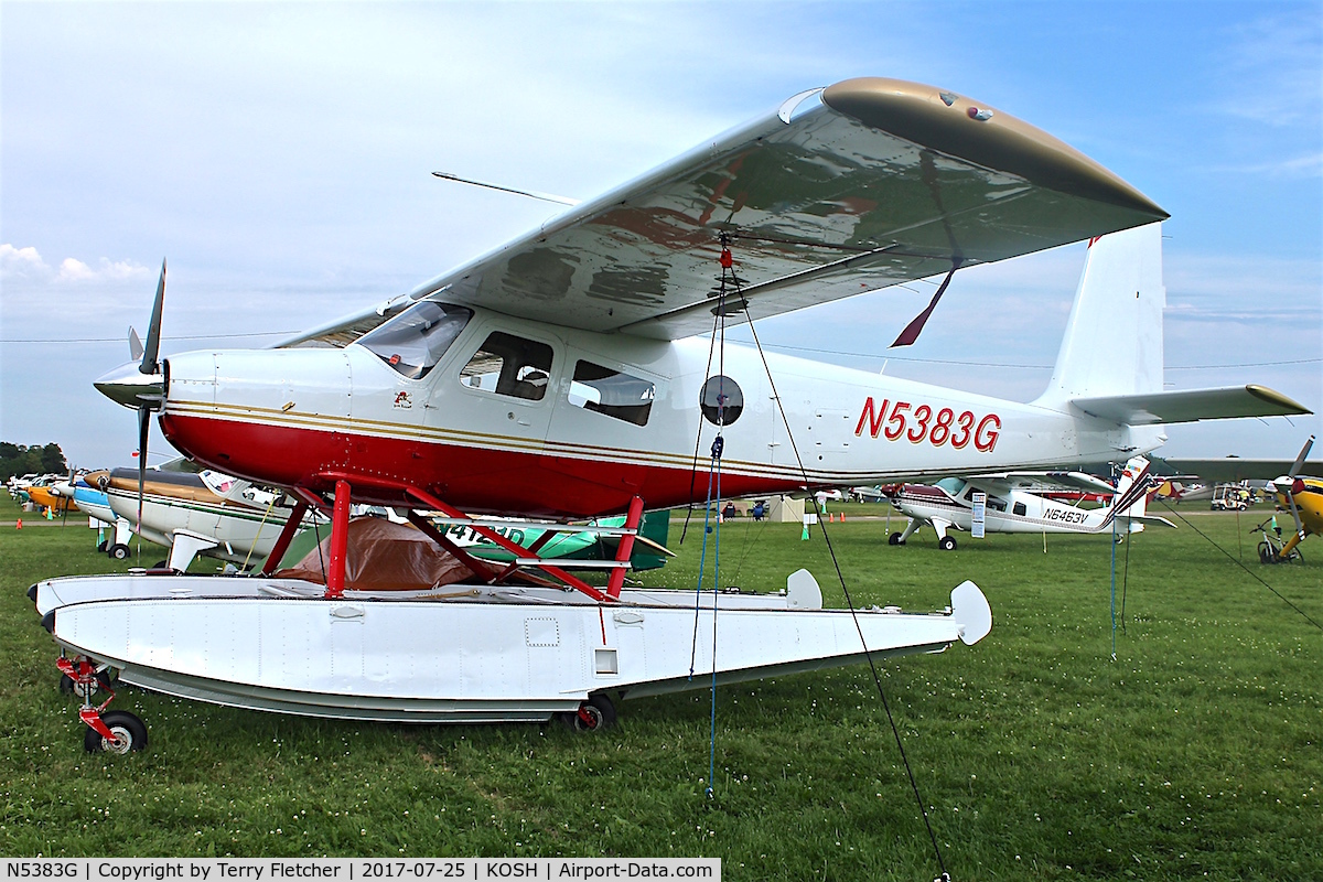 N5383G, 1967 Helio H-295/U10D C/N 1249, At 2017 EAA Airventure at Oshkosh