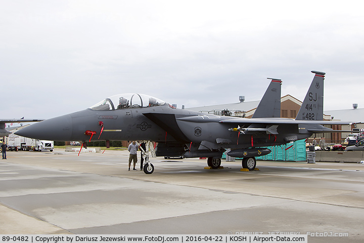 89-0482, 1989 McDonnell Douglas F-15E Strike Eagle C/N 1129/E104, F-15E Strike Eagle 89-0482 SJ from 333rd FS 