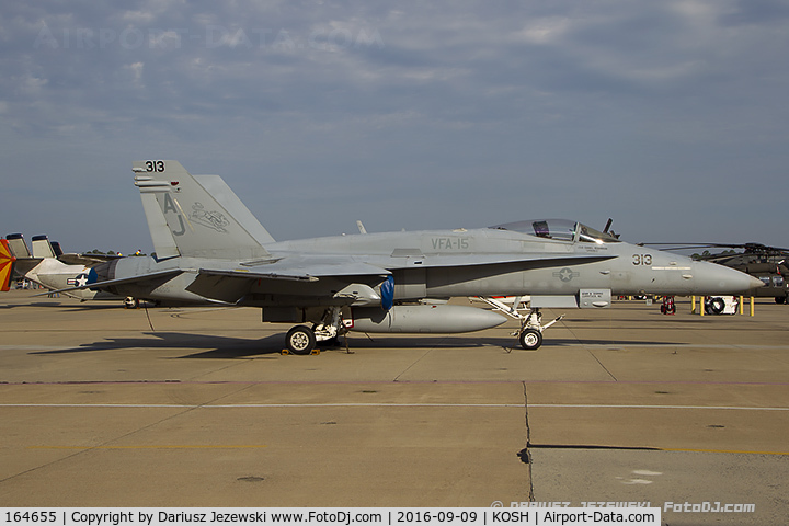 164655, 1992 McDonnell Douglas F/A-18C Hornet C/N 1082/C279, F/A-18C Hornet 164655 AF-01 from VFC-12 