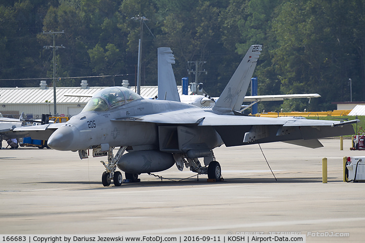 166683, Boeing F/A-18F Super Hornet C/N F161, F/A-18F Super Hornet 166683 AJ-205 from VFA-103 