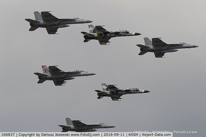 166837, Boeing F/A-18E Super Hornet C/N E156, F/A-18E Super Hornet 166837 AB-407 from VFA-81 