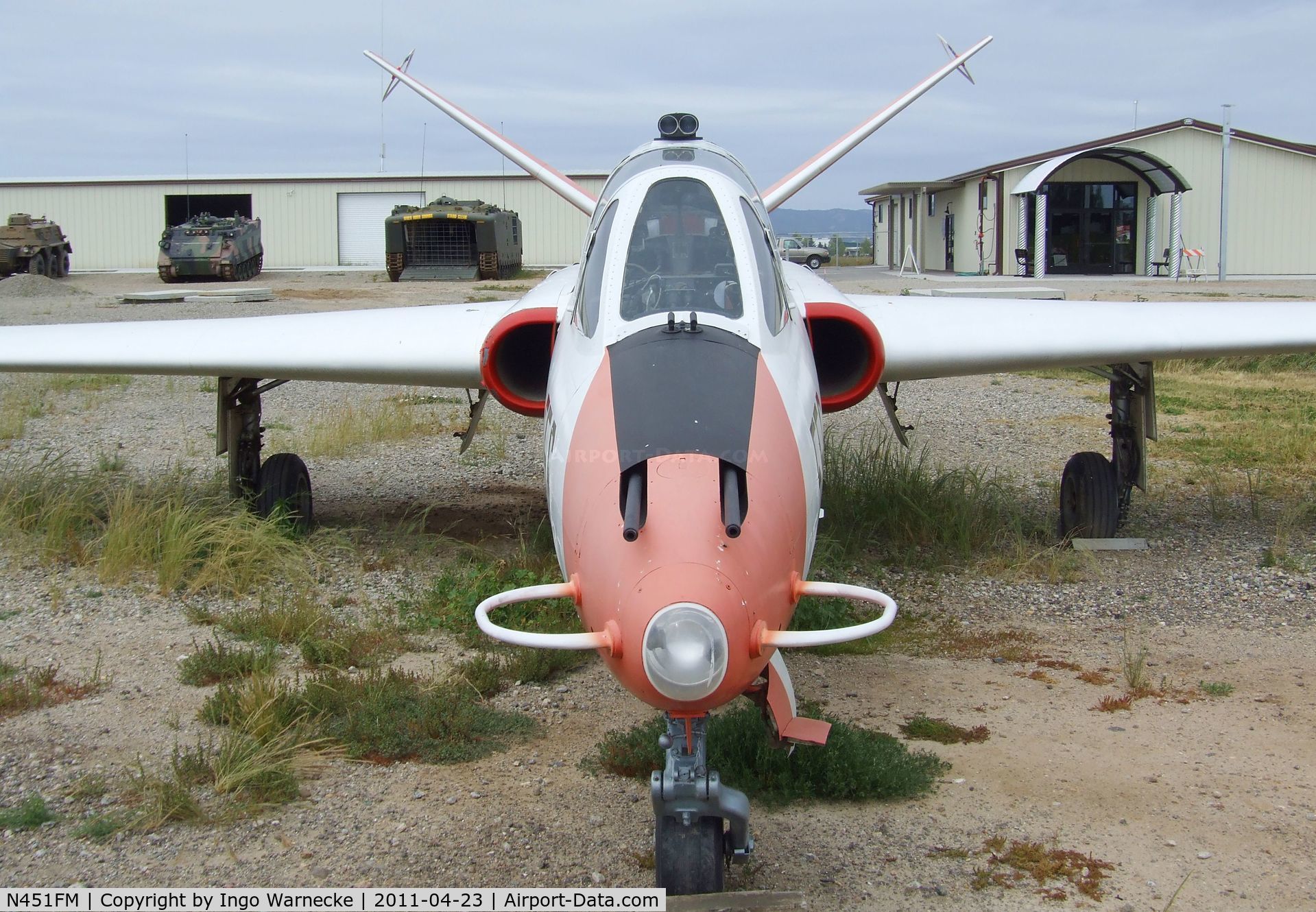 N451FM, Fouga CM-170 Magister C/N 451, Fouga CM.170 Magister at the Estrella Warbirds Museum, Paso Robles CA