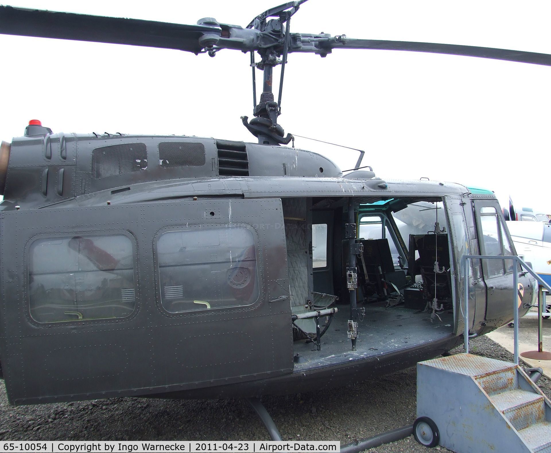 65-10054, 1965 Bell UH-1D Iroquois C/N 5098, Bell UH-1D Iroquois at the Estrella Warbirds Museum, Paso Robles CA