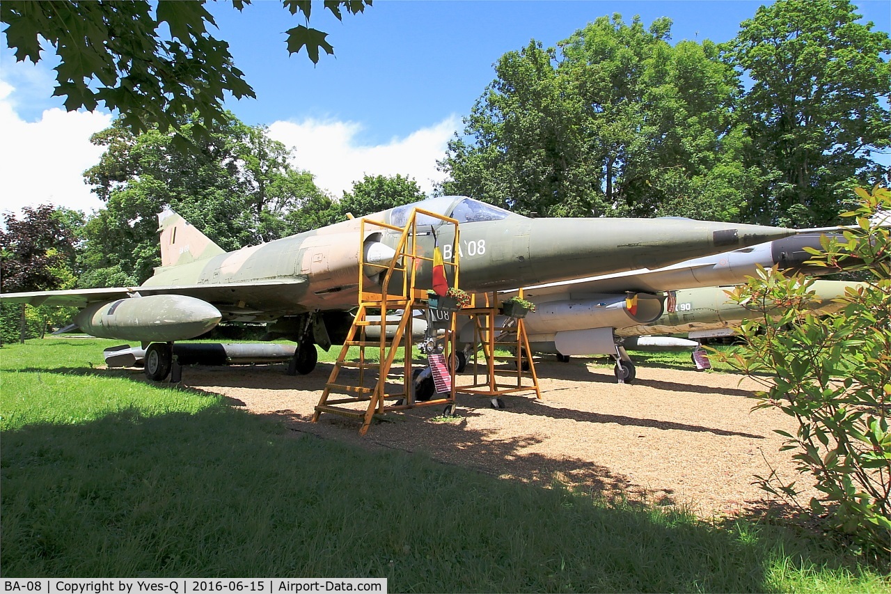 BA-08, Dassault Mirage 5BA C/N 08, Dassault Mirage 5BA, Preserved at Savigny-Les Beaune Museum