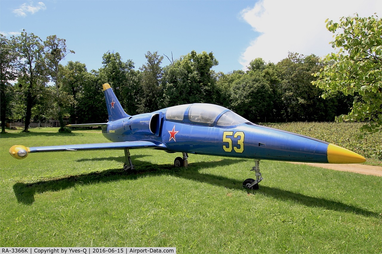 RA-3366K, Aero L-39C Albatros C/N 132029, Aero L-39 Albatros, Preserved at Savigny-Les Beaune Museum
