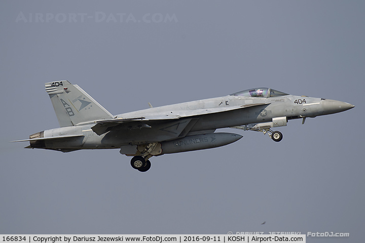 166834, Boeing F/A-18E Super Hornet C/N E-153, F/A-18E Super Hornet 166834 AB-404 from VFA-81 
