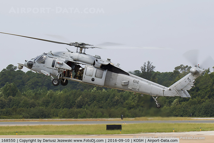 168550, Sikorsky MH-60S SeaHawk C/N Not found, MH-60S Knighthawk 168550 AG-612 from HSC-5 