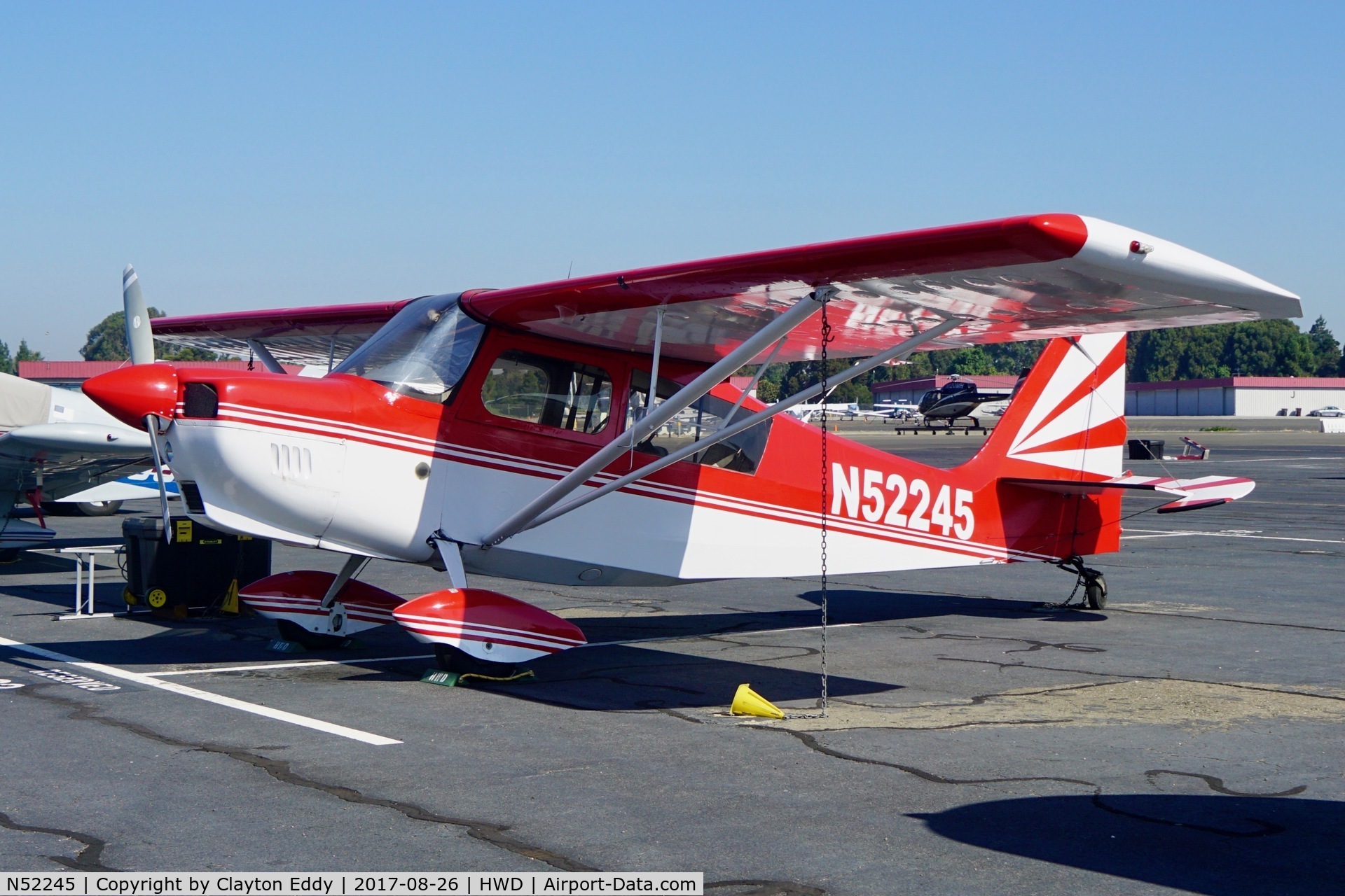 N52245, 1975 Bellanca 8KCAB Decathlon C/N 164-75, HWD 2017.