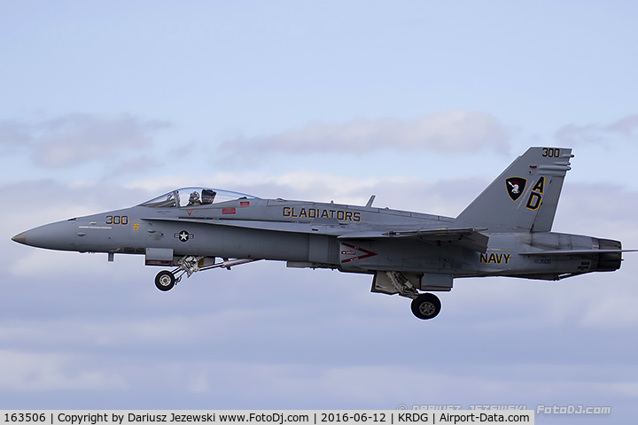 163506, 1988 McDonnell Douglas F/A-18C Hornet C/N 0752/C059, F/A-18C Hornet 163506 AD-322 from VFA-106 
