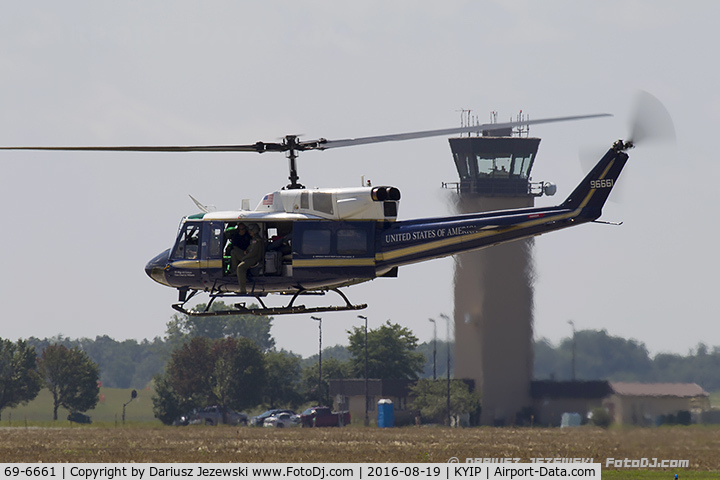 69-6661, Bell UH-1N Iroquois C/N 31067, UH-1N Twin Huey 69-6661 61 from 1st HS 