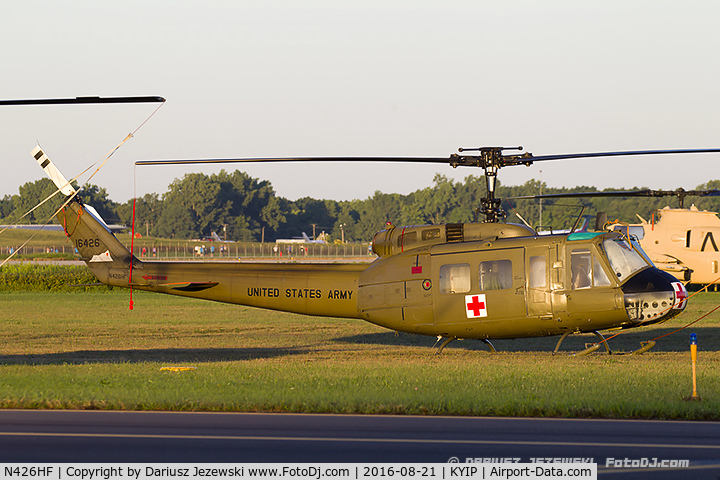 N426HF, 1970 Bell UH-1H-BF Iroquois C/N 12731, Bell UH-1H Iroquois (Huey)  C/N 70-16426, N426HF
