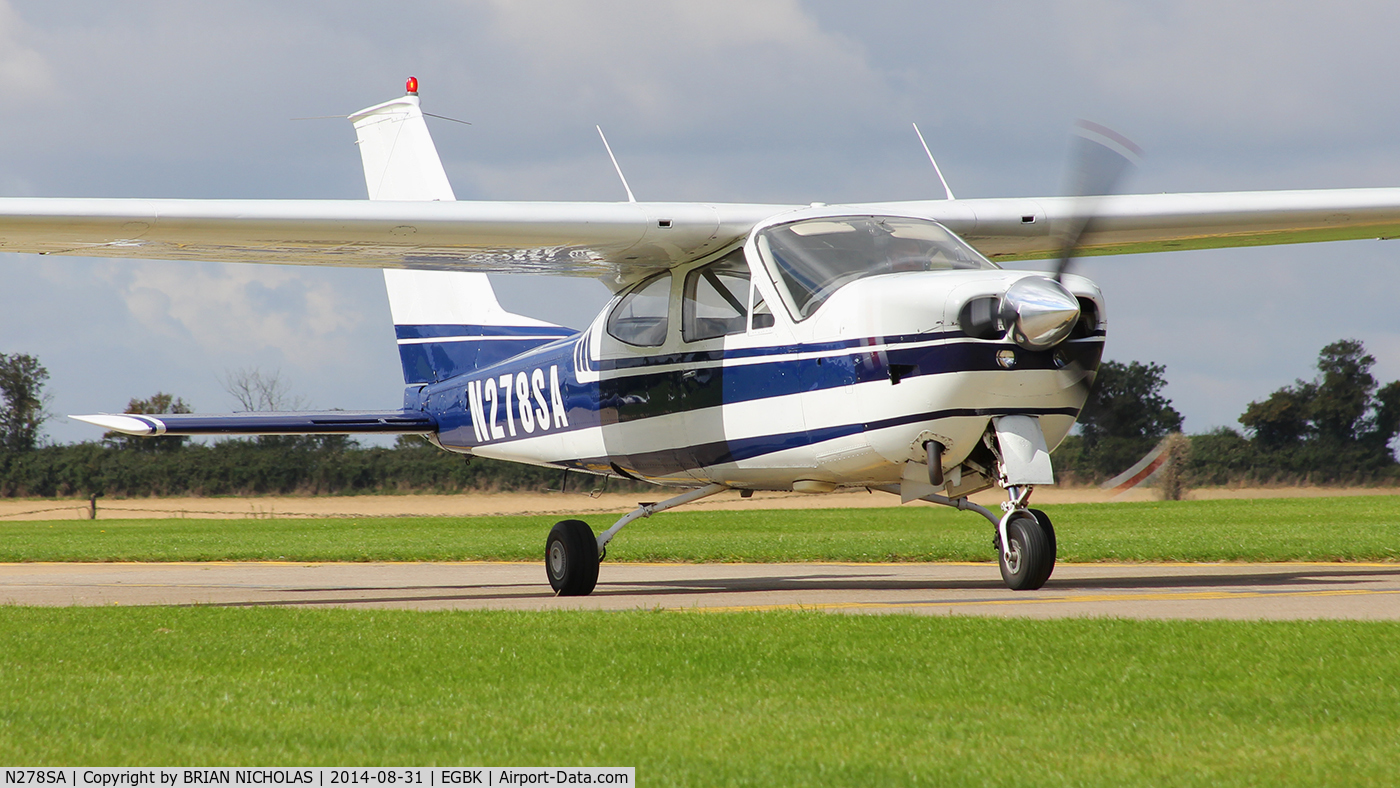 N278SA, 1974 Cessna 177RG Cardinal C/N 177RG0571, LAA fly in. Sywell