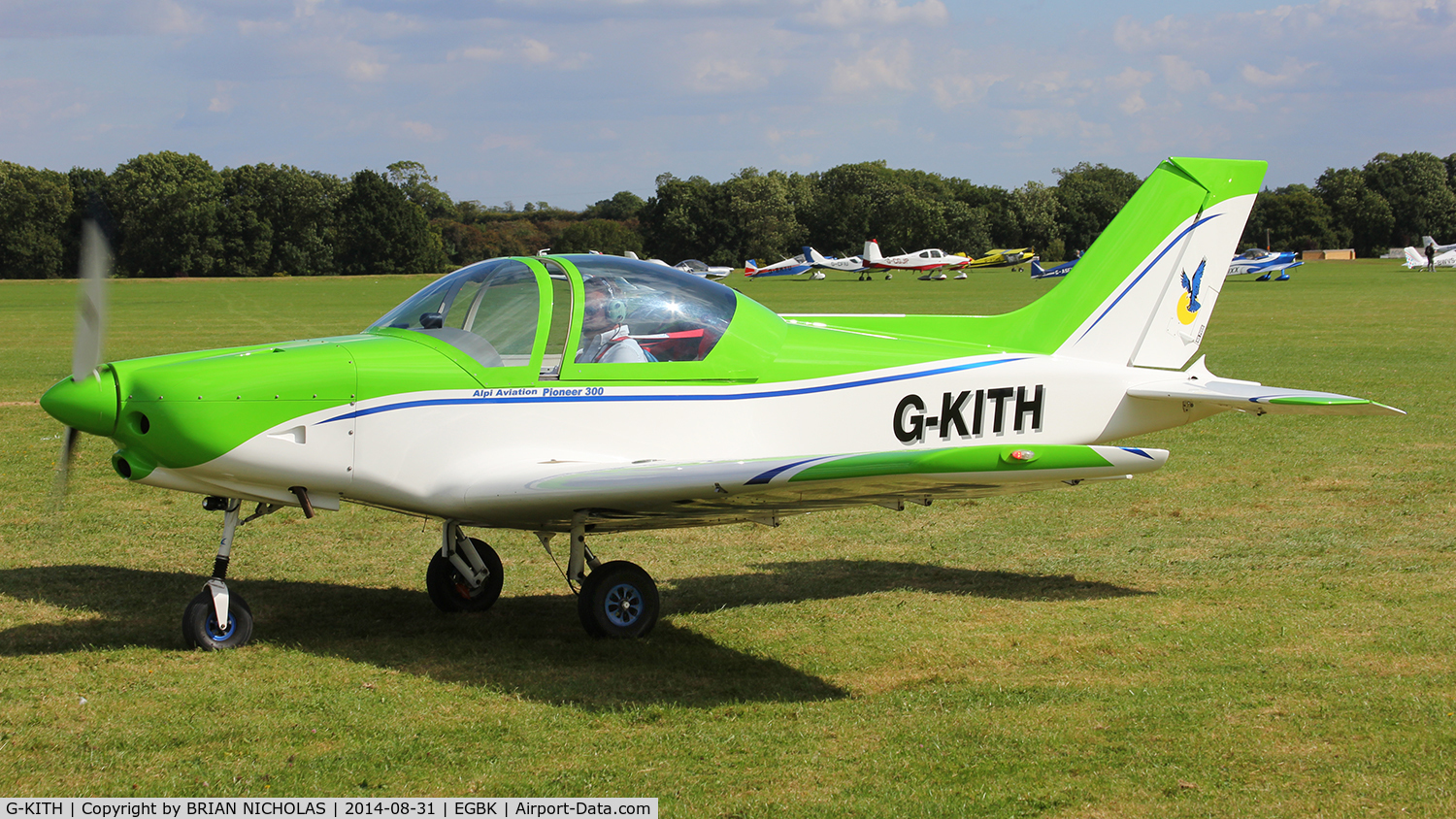 G-KITH, 2006 Alpi Aviation Pioneer 300 C/N PFA 330-14510, LAA fly in. Sywell