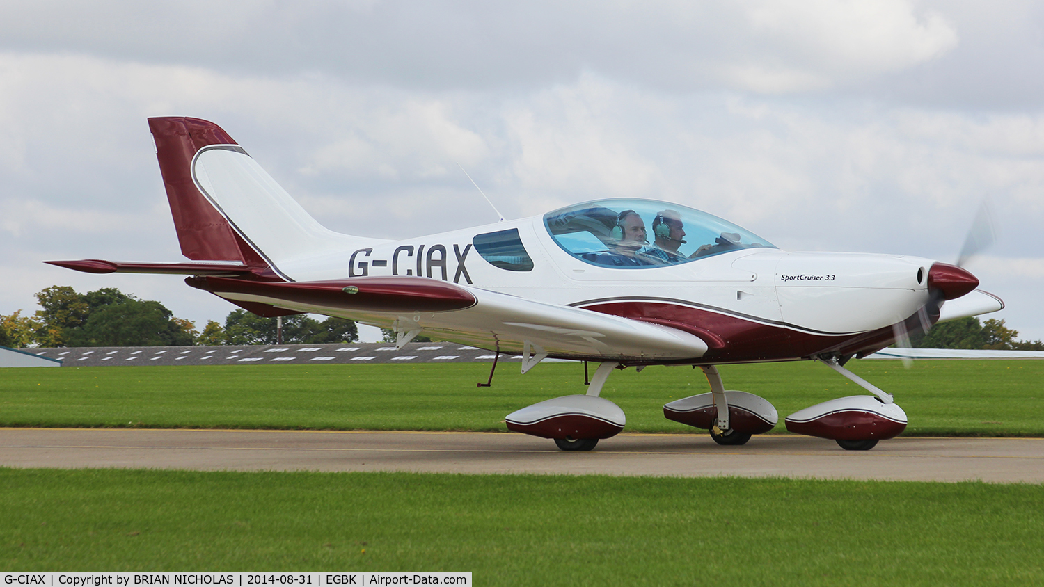 G-CIAX, 2013 CZAW SportCrusier C/N LAA 338-15125, LAA fly in. Sywell