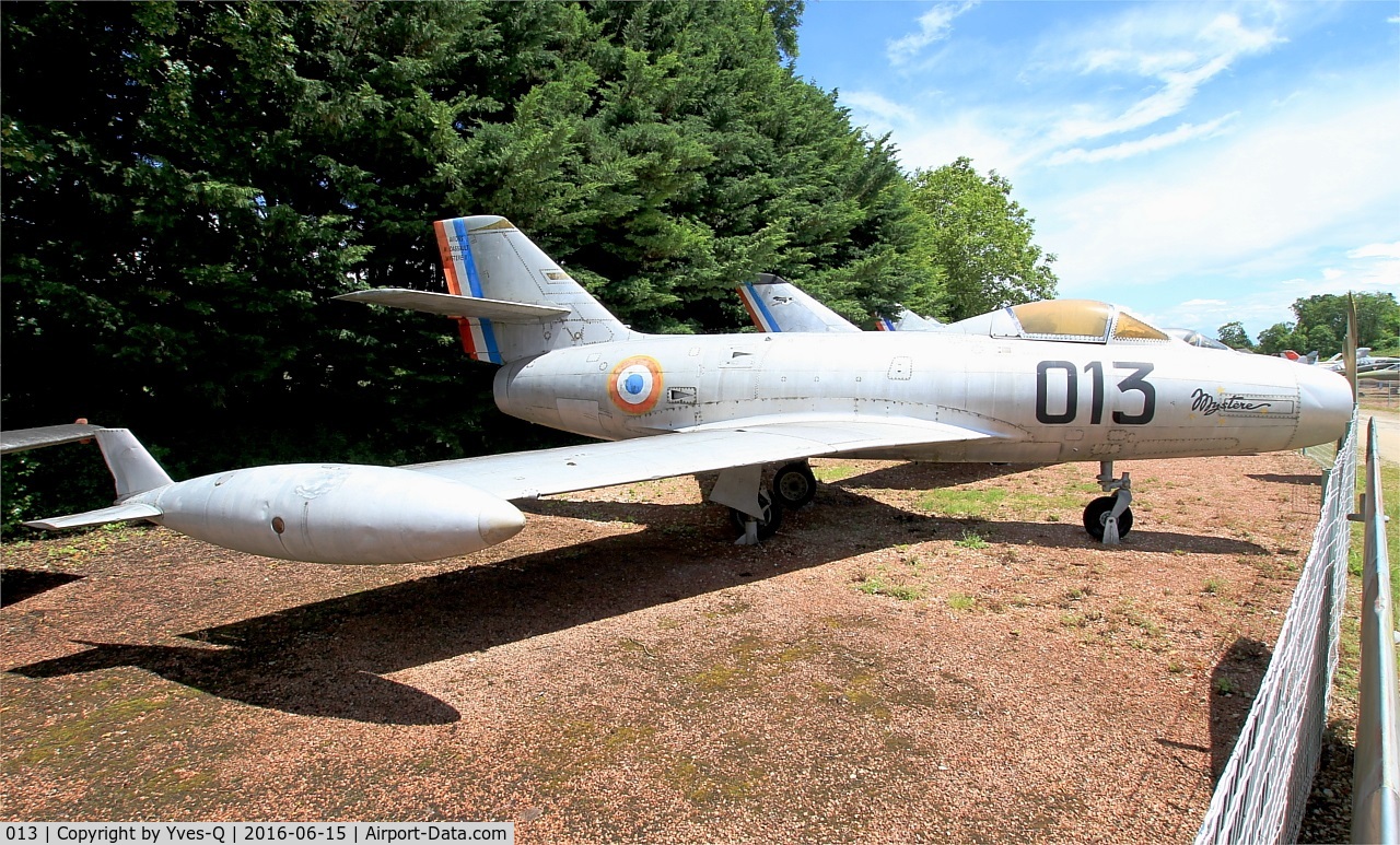 013, Dassault Mystere IIC C/N 013, Dassault Mystere IIC, Preserved at Savigny-Les Beaune Museum