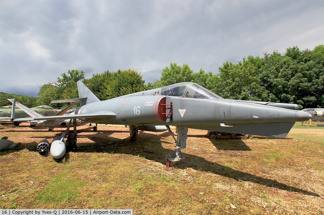 16, Dassault Etendard IV.M C/N 16, Dassault Etendard IV.M, Preserved at Savigny-Les Beaune Museum