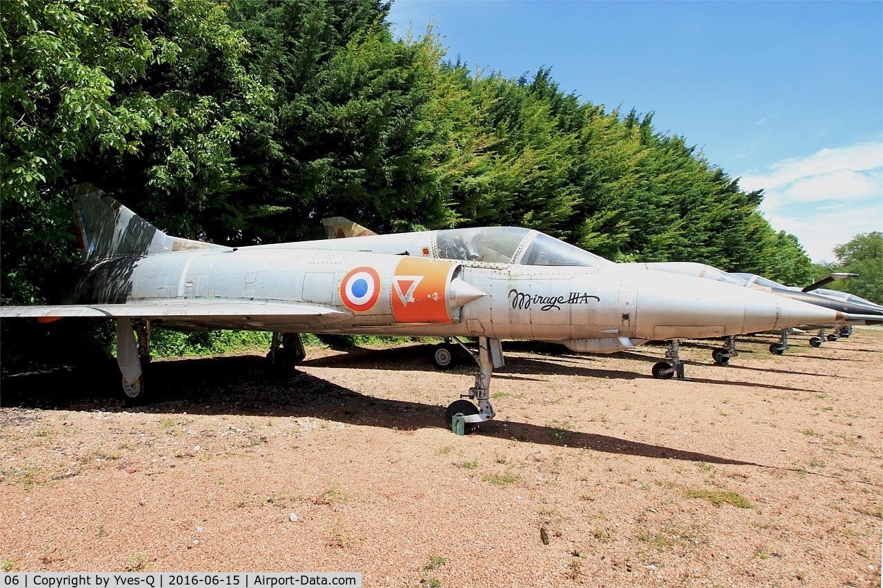 06, 1959 Dassault Mirage IIIA C/N 06, Dassault Mirage IIIA, Preserved at Savigny-Les Beaune Museum