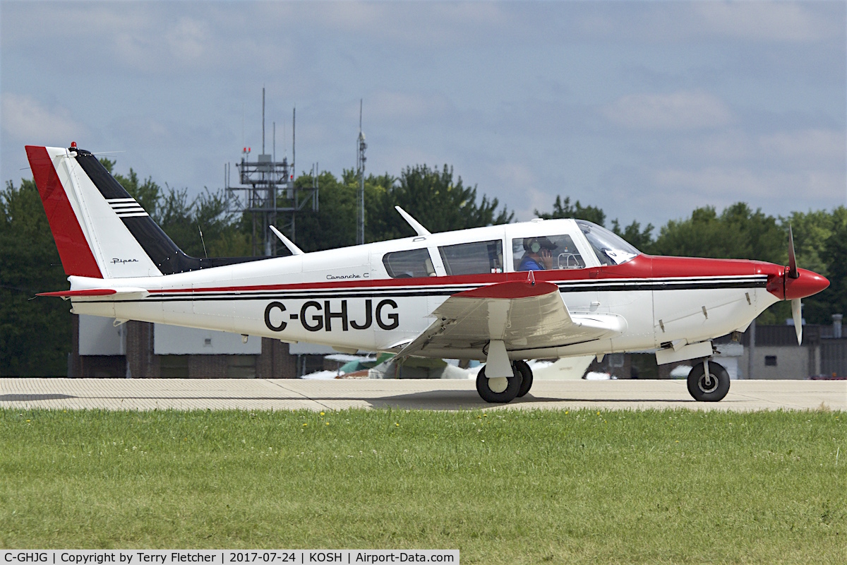 C-GHJG, 1969 Piper PA-24-260 Comanche B C/N 24-4839, At 2017 AirVenture at Oshkosh