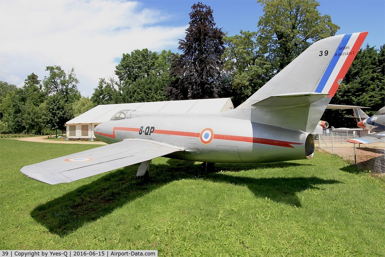 39, Dassault Mystere IVA C/N 39, Dassault Mystere IVA, Preserved at Savigny-Les Beaune Museum