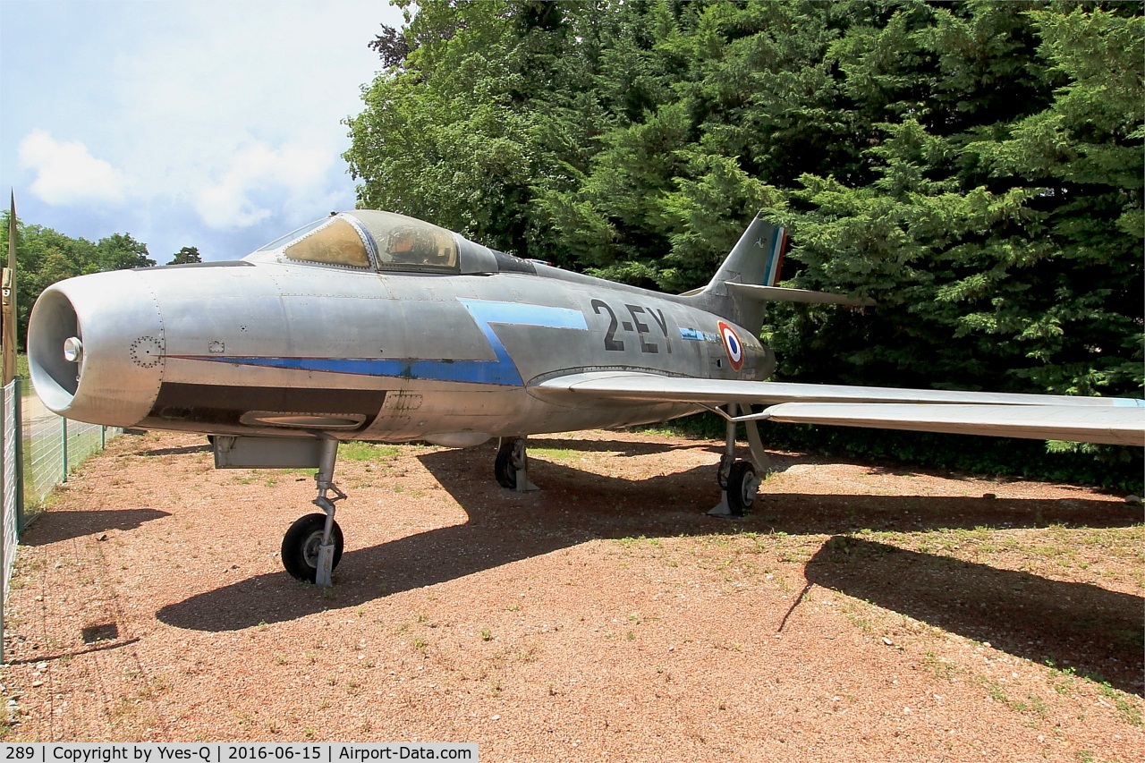 289, Dassault Mystere IVA C/N 289, Dassault Mystere IVA, Preserved at Savigny-Les Beaune Museum
