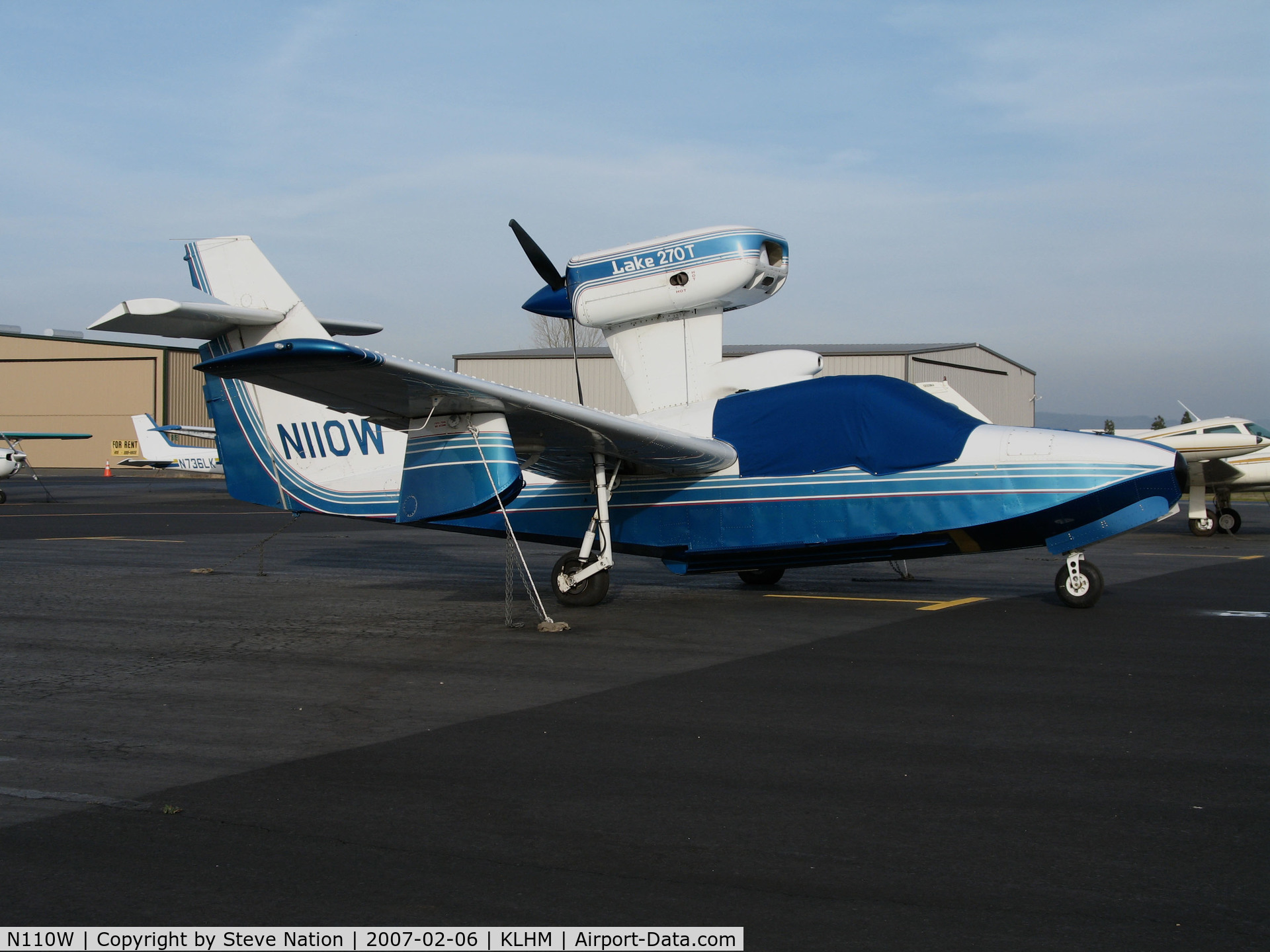 N110W, Aerofab Inc Lake 250 C/N 131, Seabird Inc., Hamilton, MT-based Aerofab Lake 250 