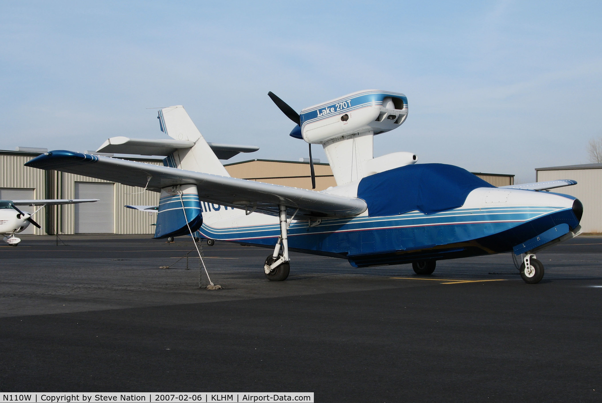 N110W, Aerofab Inc Lake 250 C/N 131, Seabird Inc., Hamilton, MT-based Aerofab Lake 250 