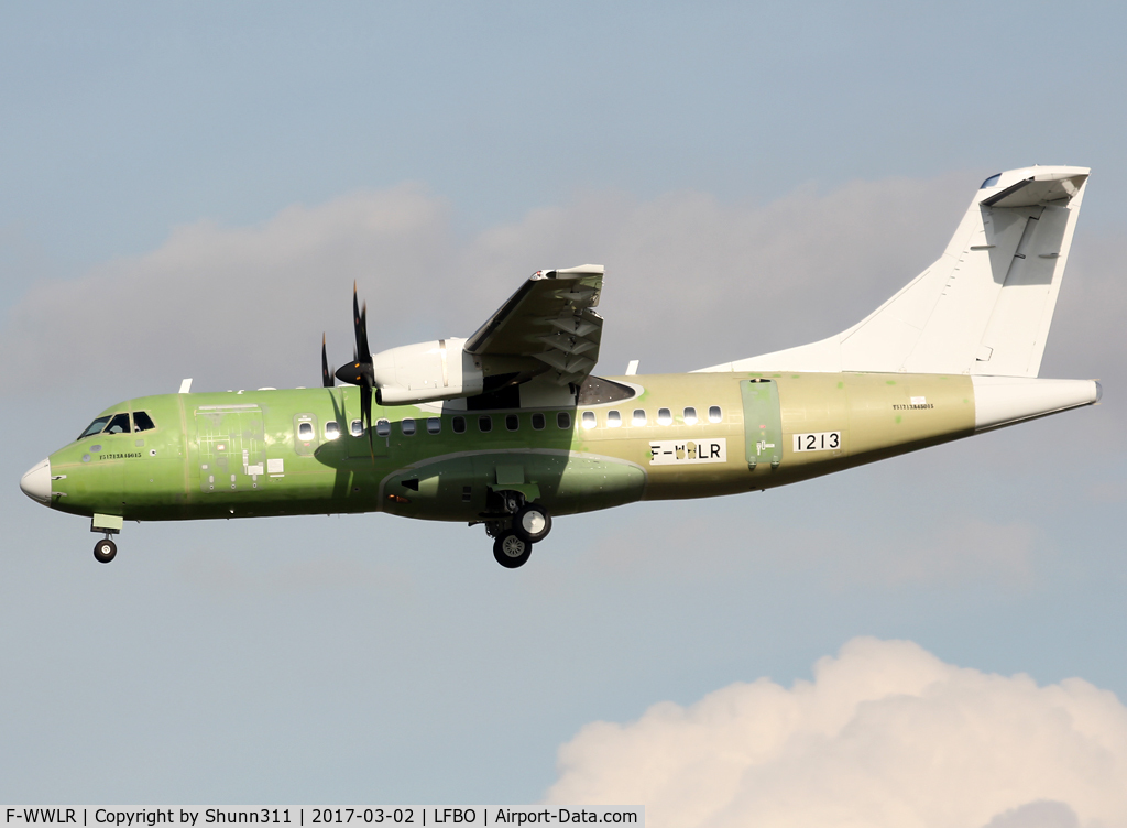 F-WWLR, 2016 ATR 42-600 C/N 1213, C/n 1213 - To Nordic Aviation Capital