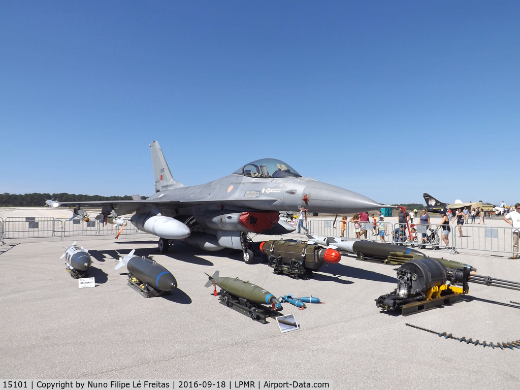 15101, General Dynamics F-16AM Fighting Falcon C/N AA-01, During the LPMR open day.