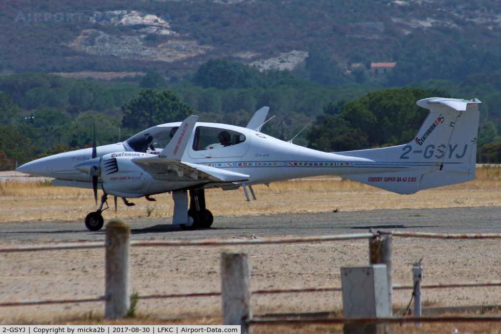 2-GSYJ, 2006 Diamond DA-42 Twin Star C/N 42.135, Taxiing