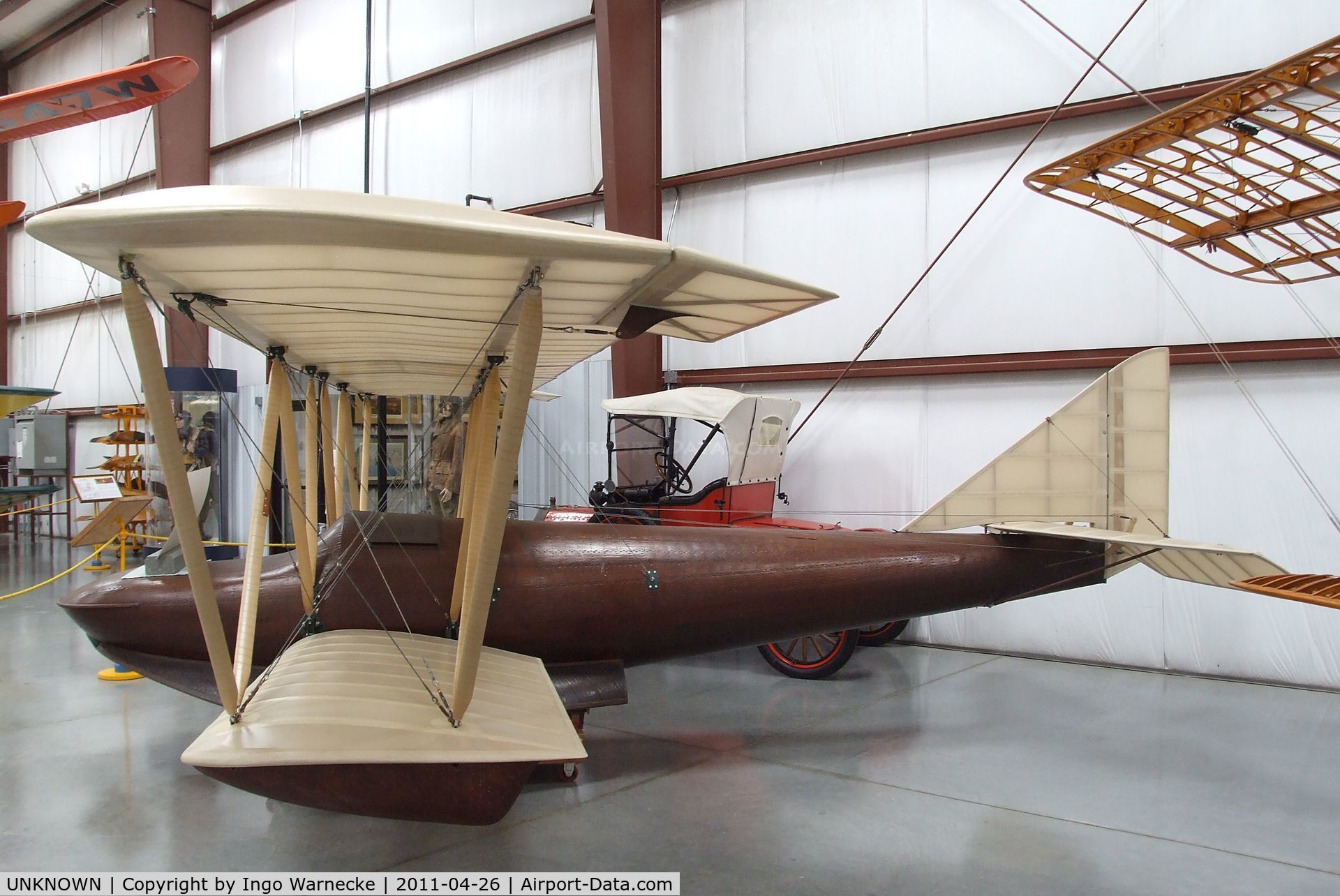 UNKNOWN, 1920 Thomas-Pigeon Flying Boat C/N unknown, Thomas-Pigeon Flying Boat at the Yanks Air Museum, Chino CA
