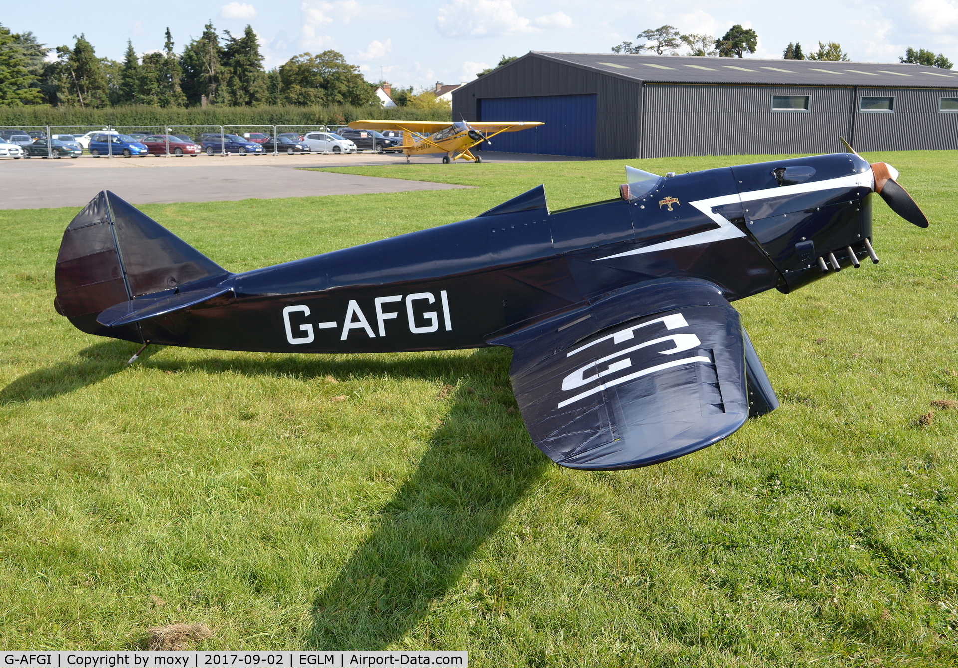 G-AFGI, 1939 Chilton DW1 C/N DW1/3, Splendid Chilton DW1 at White Waltham.