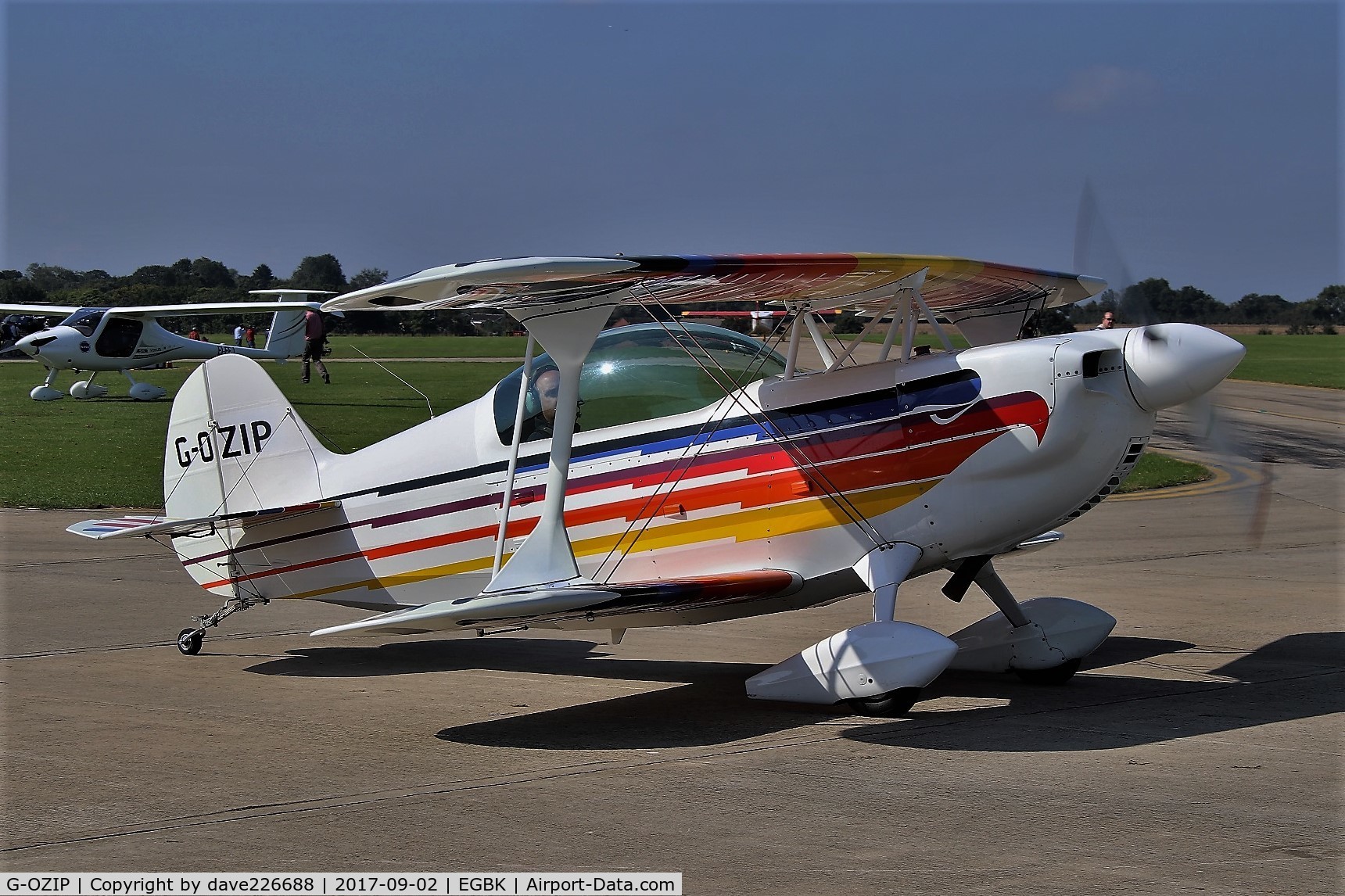 G-OZIP, 2007 Christen Eagle II C/N 249, G OZIP at the LAA rally Sywell