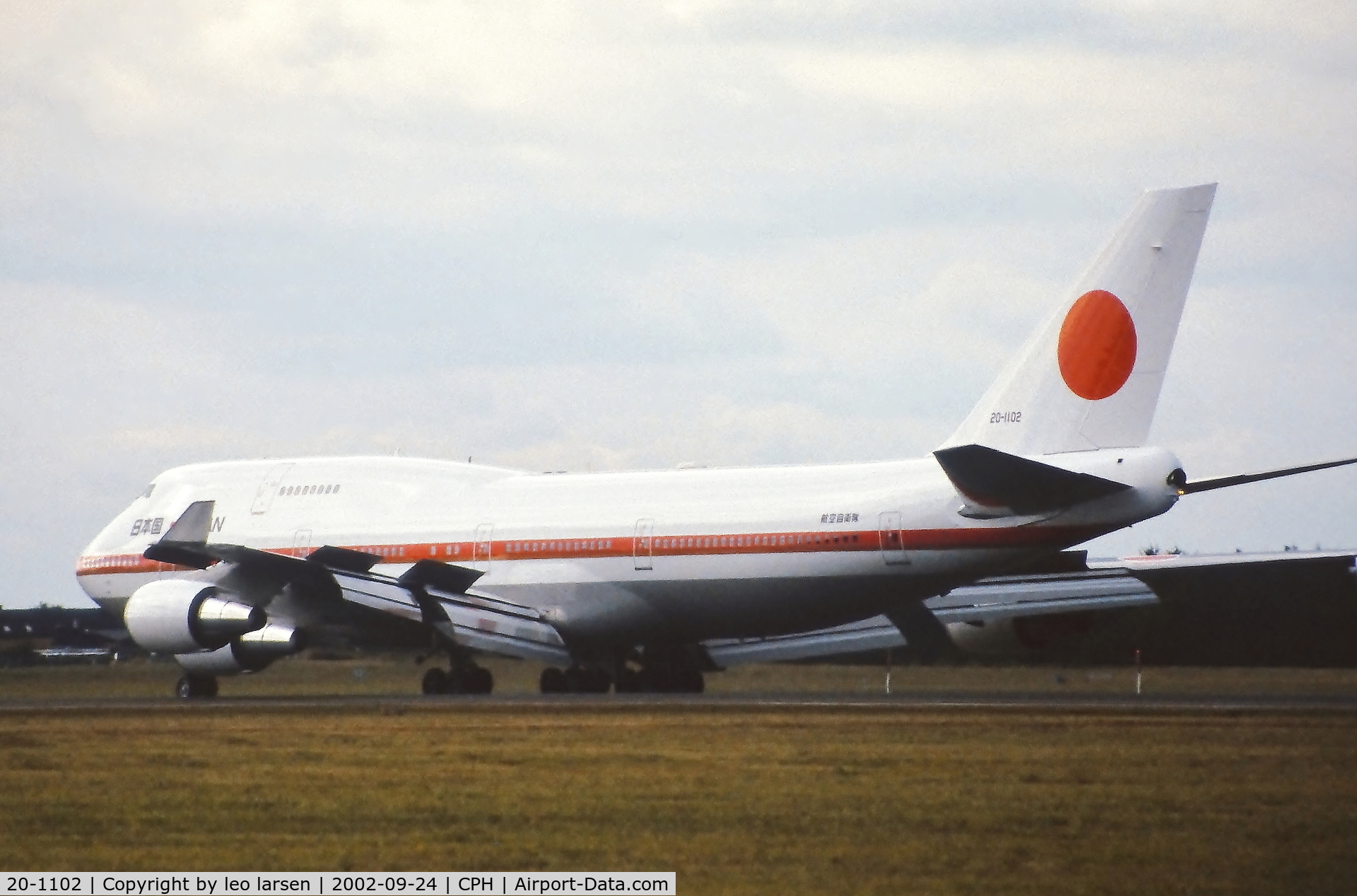 20-1102, 1991 Boeing 747-47C C/N 24731/0839, Copenhagen 24.9.2002
