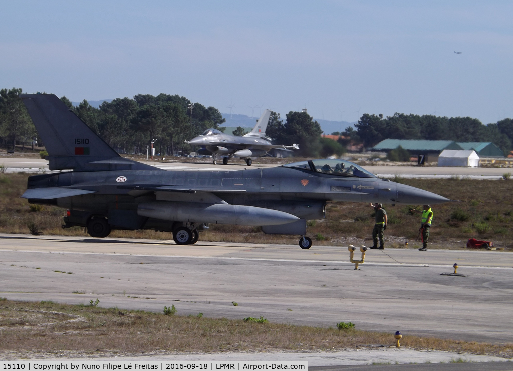 15110, General Dynamics F-16AM Fighting Falcon C/N AA-10, During the LPMR open day.