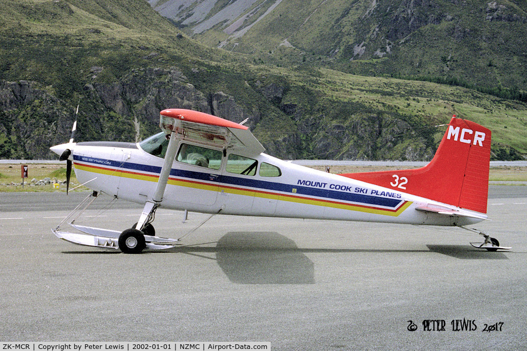 ZK-MCR, Cessna A185F Skywagon 185 C/N 18504429, The Mount Cook Group Ltd., Christchurch