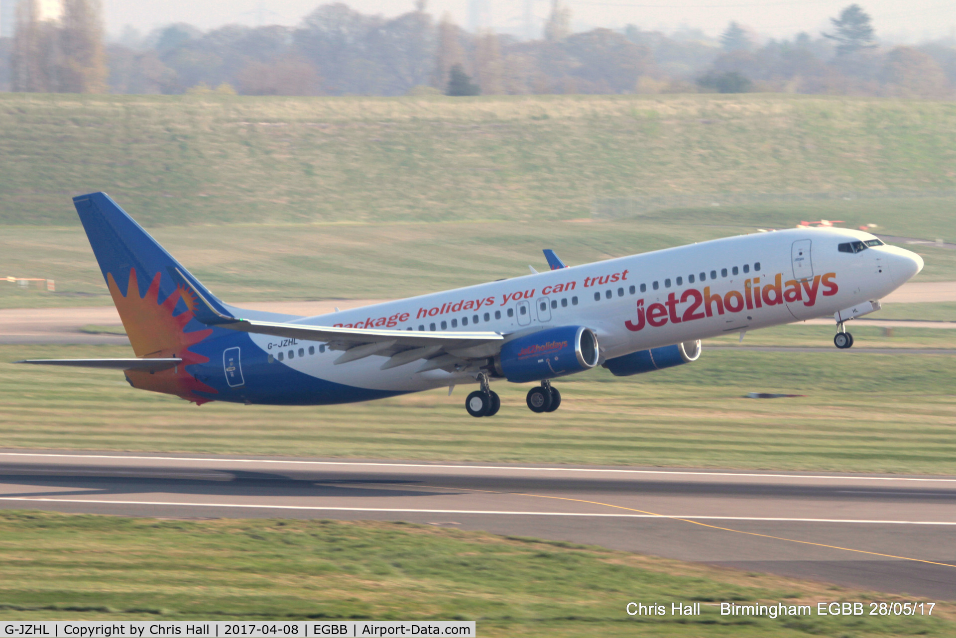 G-JZHL, 2016 Boeing 737-8MG C/N 63568, Jet2