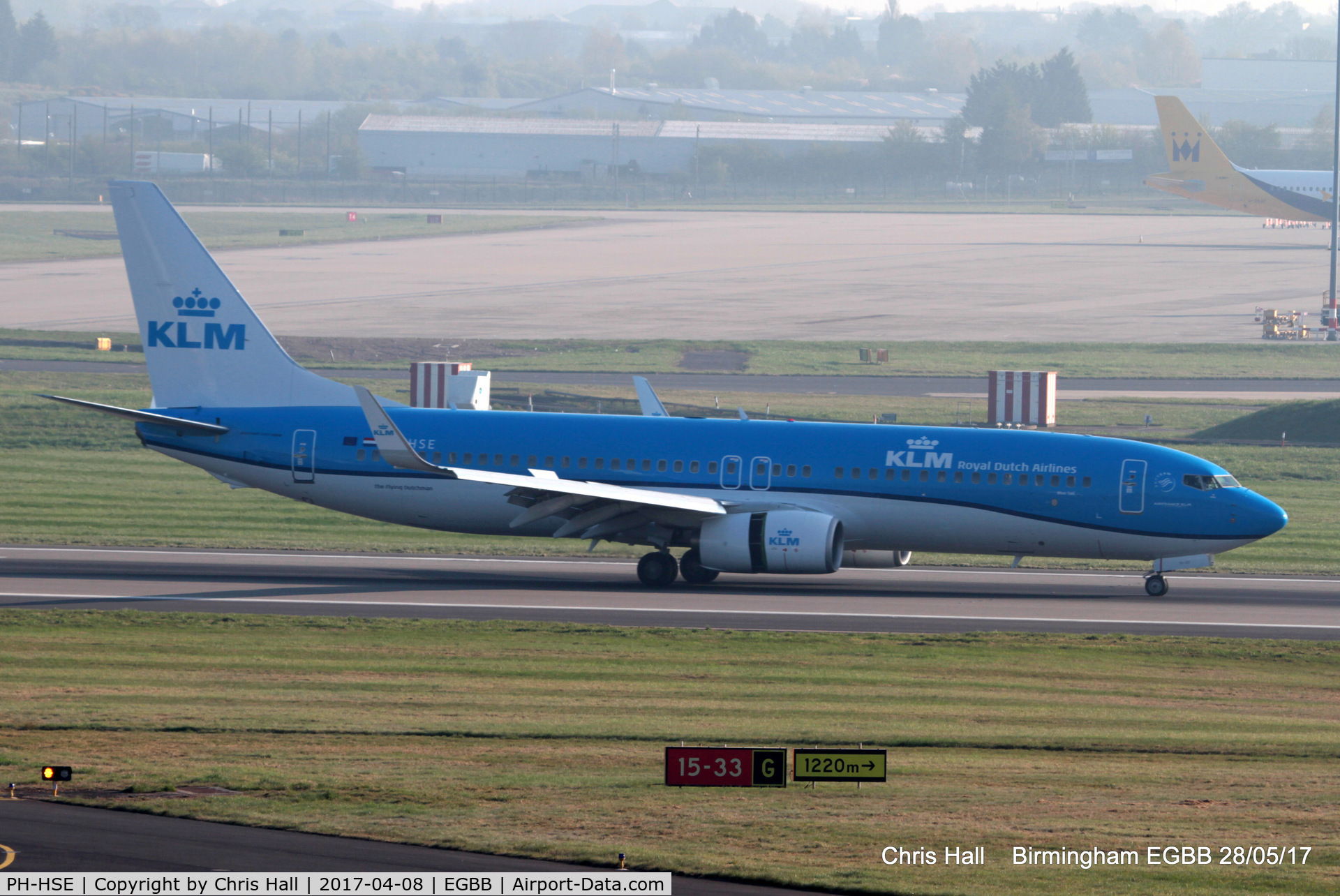PH-HSE, 2011 Boeing 737-8K2 C/N 39259, KLM Royal Dutch Airlines
