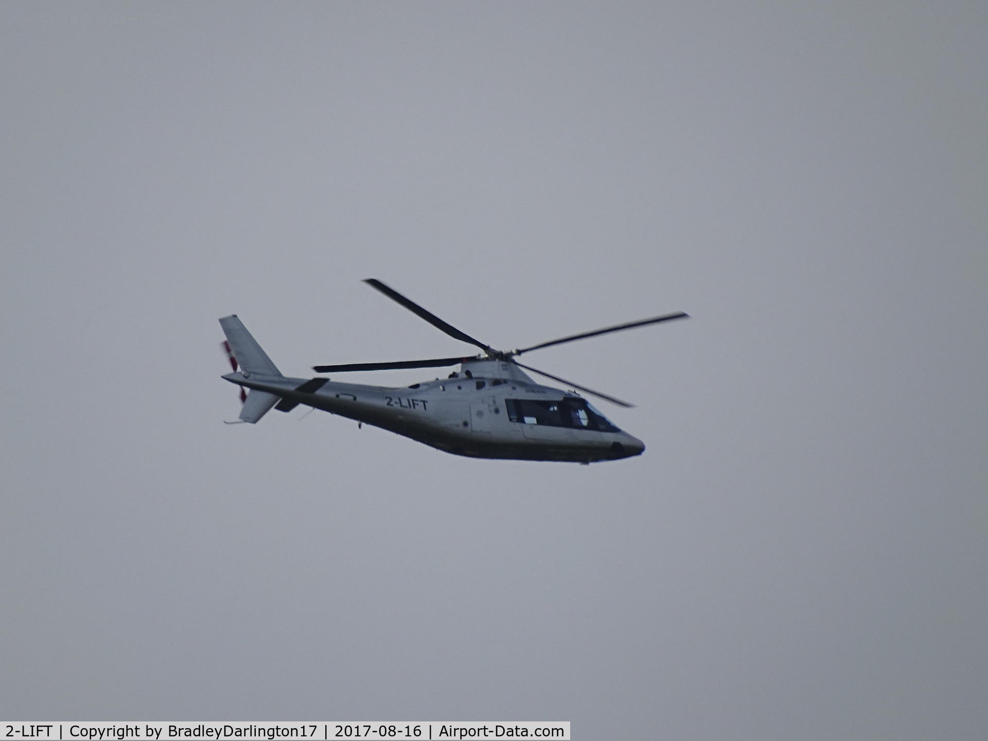 2-LIFT, Agusta 109A C/N 7228, 2-LIFT Over plymouth