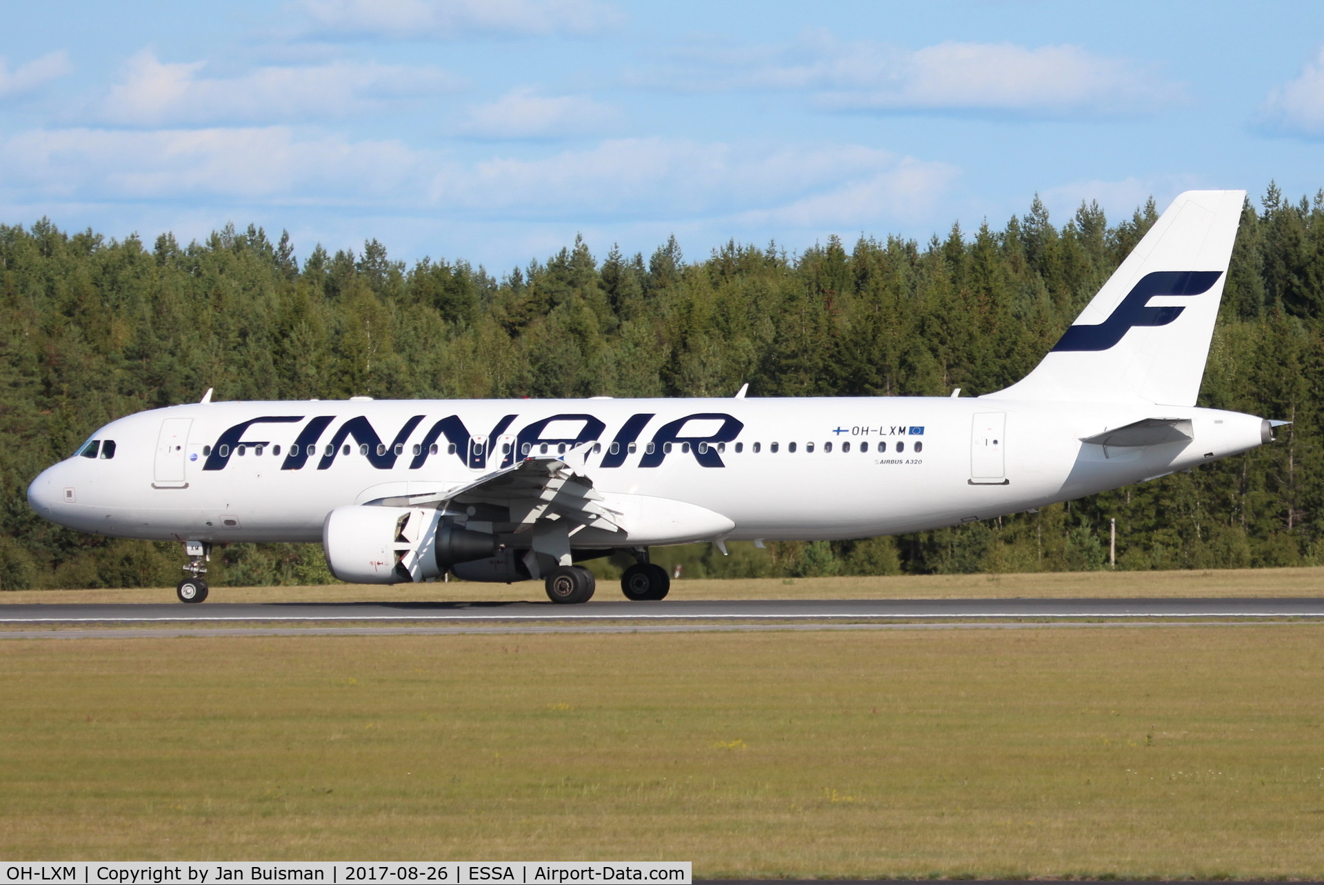 OH-LXM, 2003 Airbus A320-214 C/N 2154, Finnair