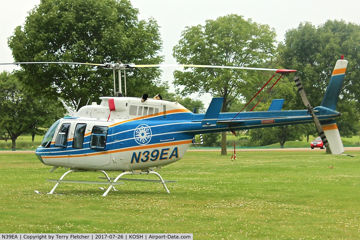 N39EA, 1975 Bell 206L LongRanger C/N 45007, At 2017 EAA AirVenture at Oshkosh