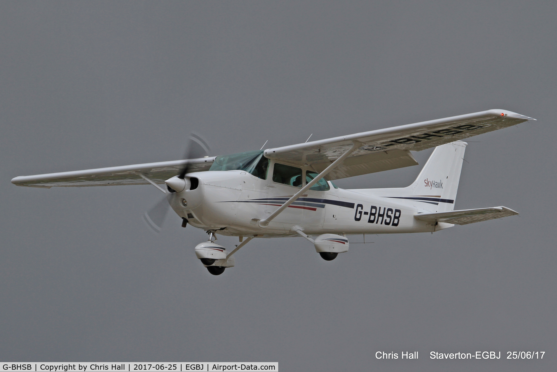 G-BHSB, 1980 Cessna 172N Skyhawk C/N 172-72977, Project Propeller at Staverton