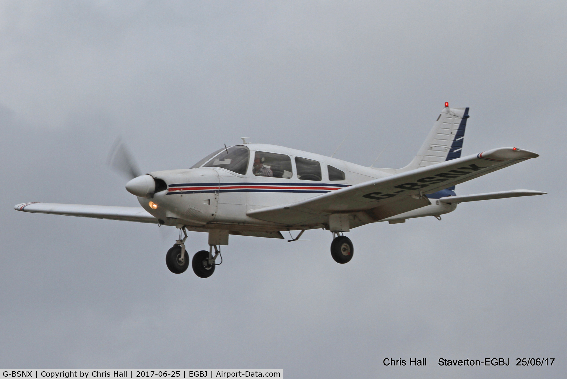 G-BSNX, 1979 Piper PA-28-181 Cherokee Archer II C/N 28-7990311, Project Propeller at Staverton