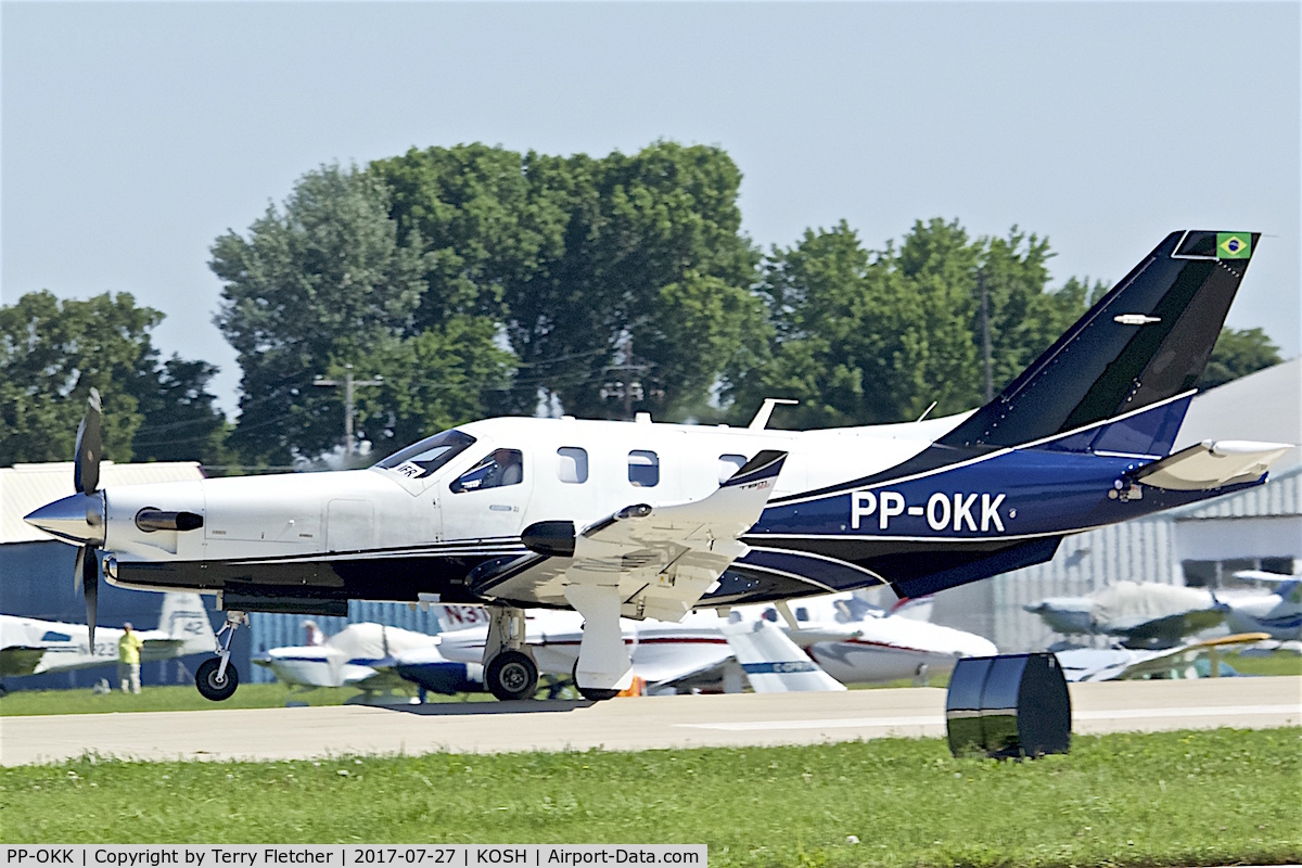 PP-OKK, 2014 Socata TBM-900 C/N 1014, At 2017 EAA AirVenture at Oshkosh - ex N850CX