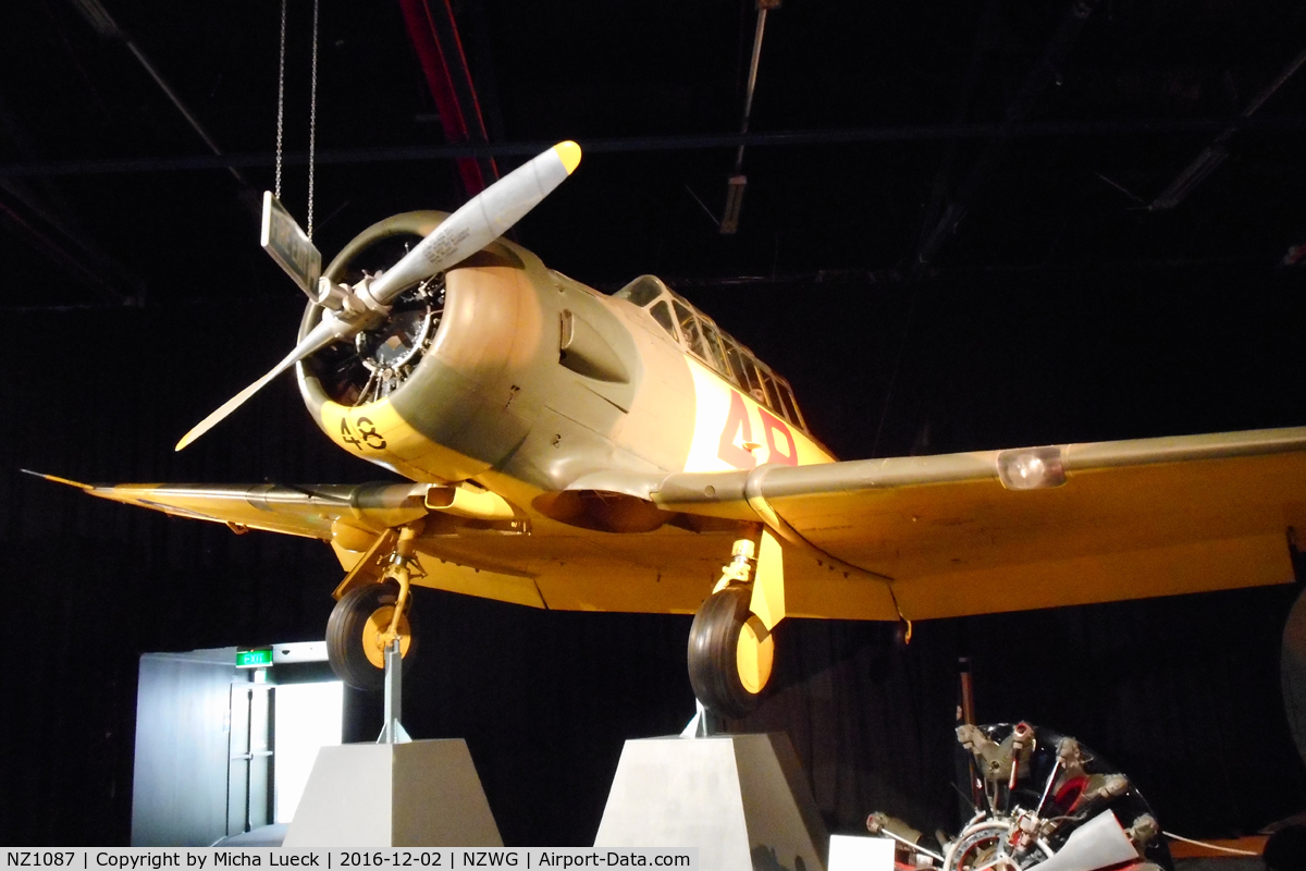 NZ1087, 1942 North American AT-6D Harvard III C/N 88-16326 (42-84545), At the Air Force Museum in Wigram/Christchurch