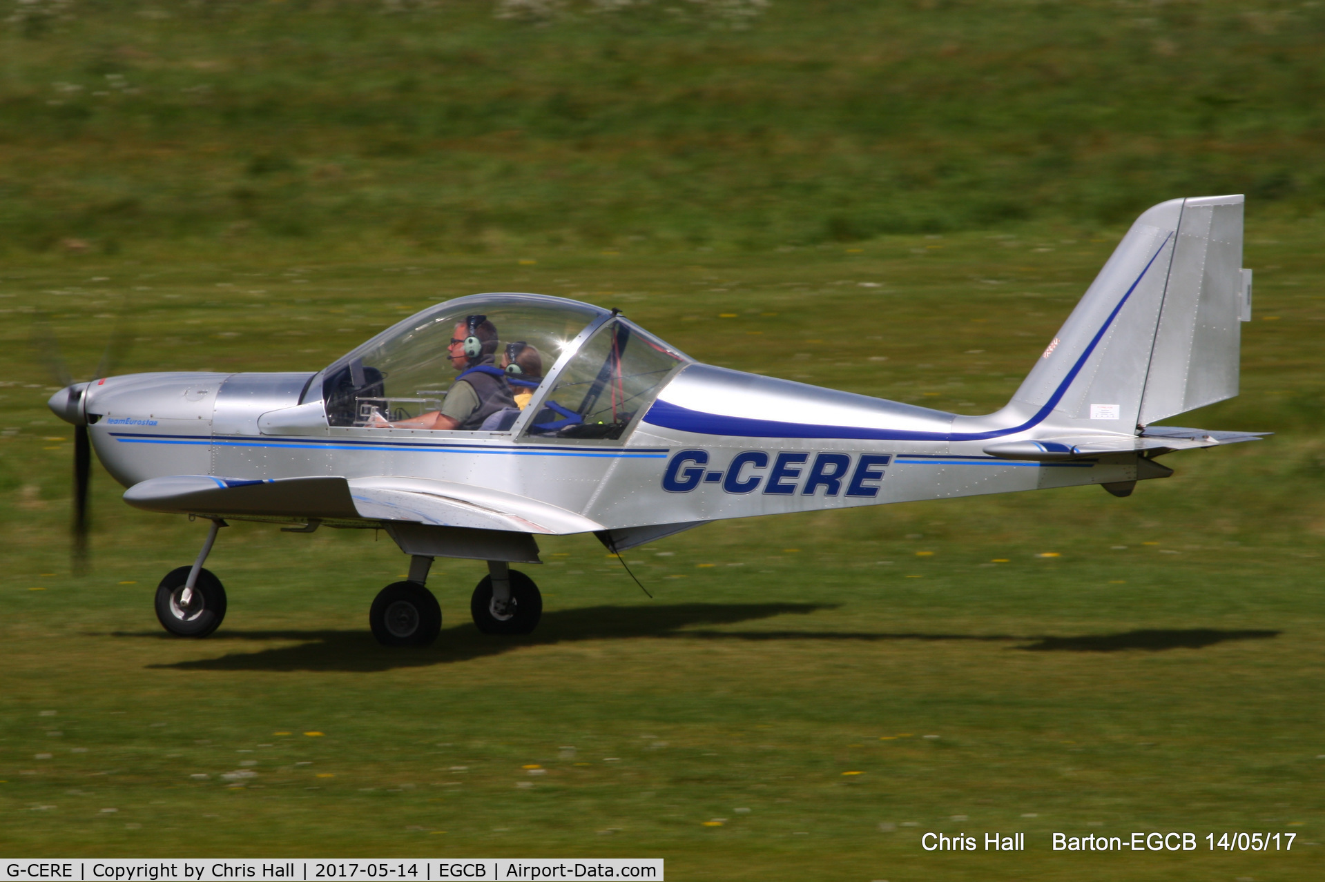 G-CERE, 2007 Cosmik EV-97 TeamEurostar UK C/N 2931, at Barton