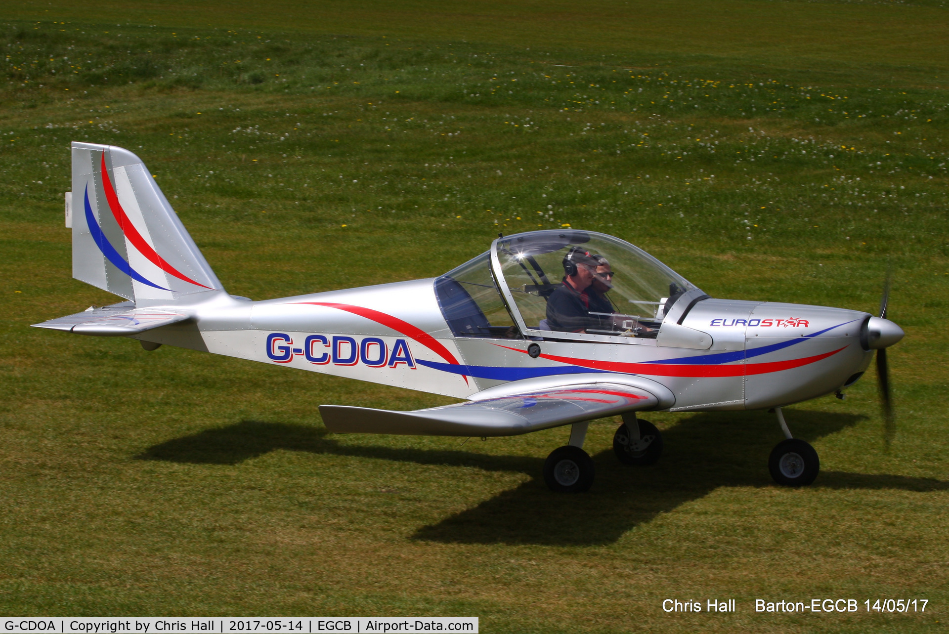 G-CDOA, 2005 Evektor-Aerotechnik EV-97 Teameurostar UK C/N 2506, at Barton